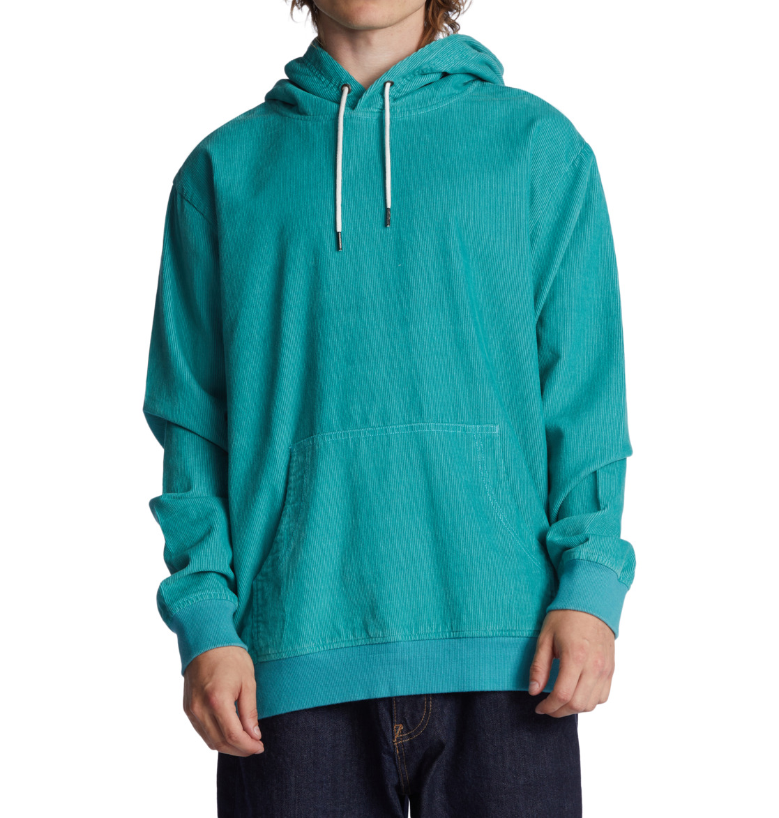 DC Abrupter Men Hoodie Turquoise | US-3597NPM