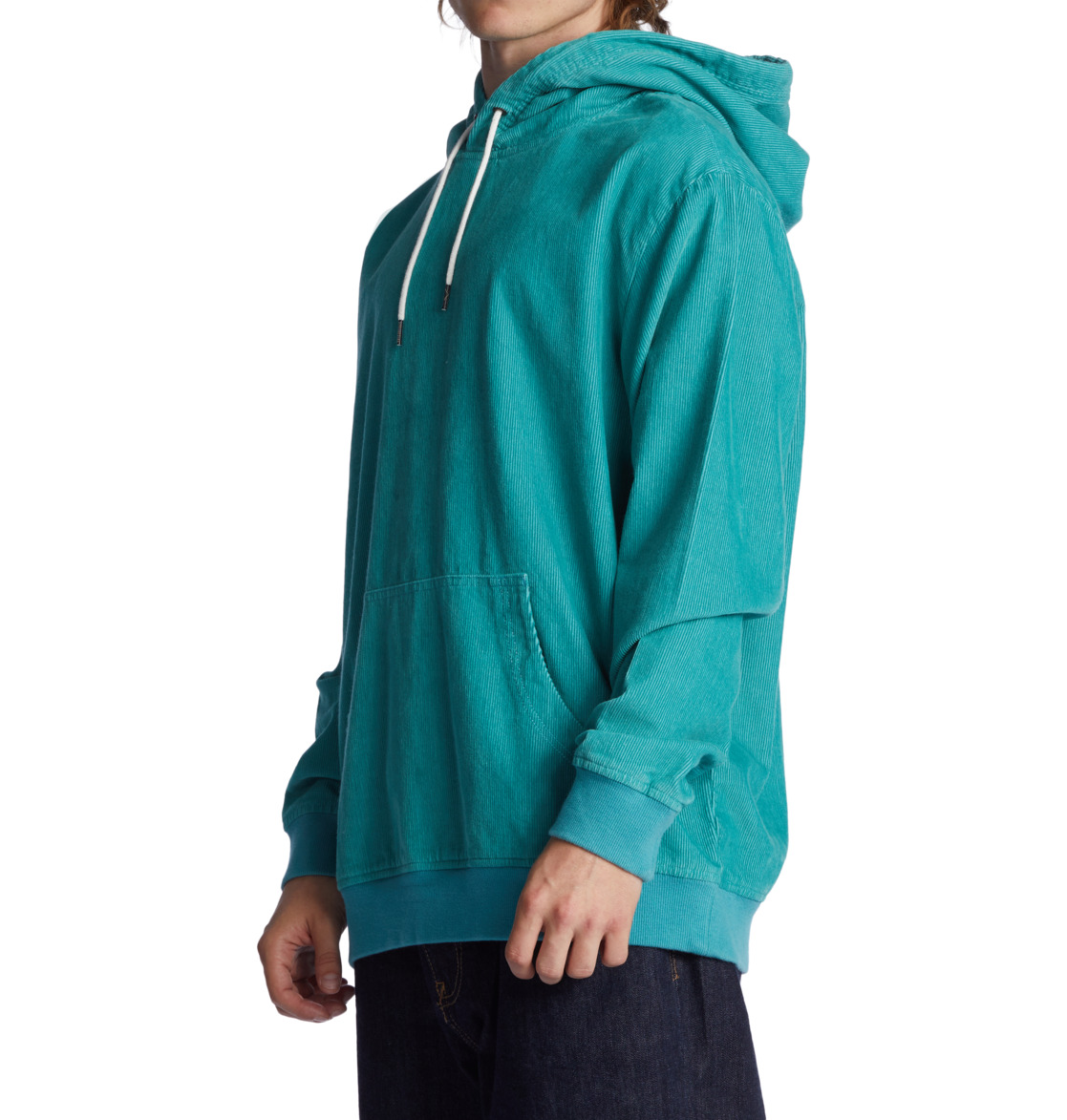 DC Abrupter Men Hoodie Turquoise | US-3597NPM