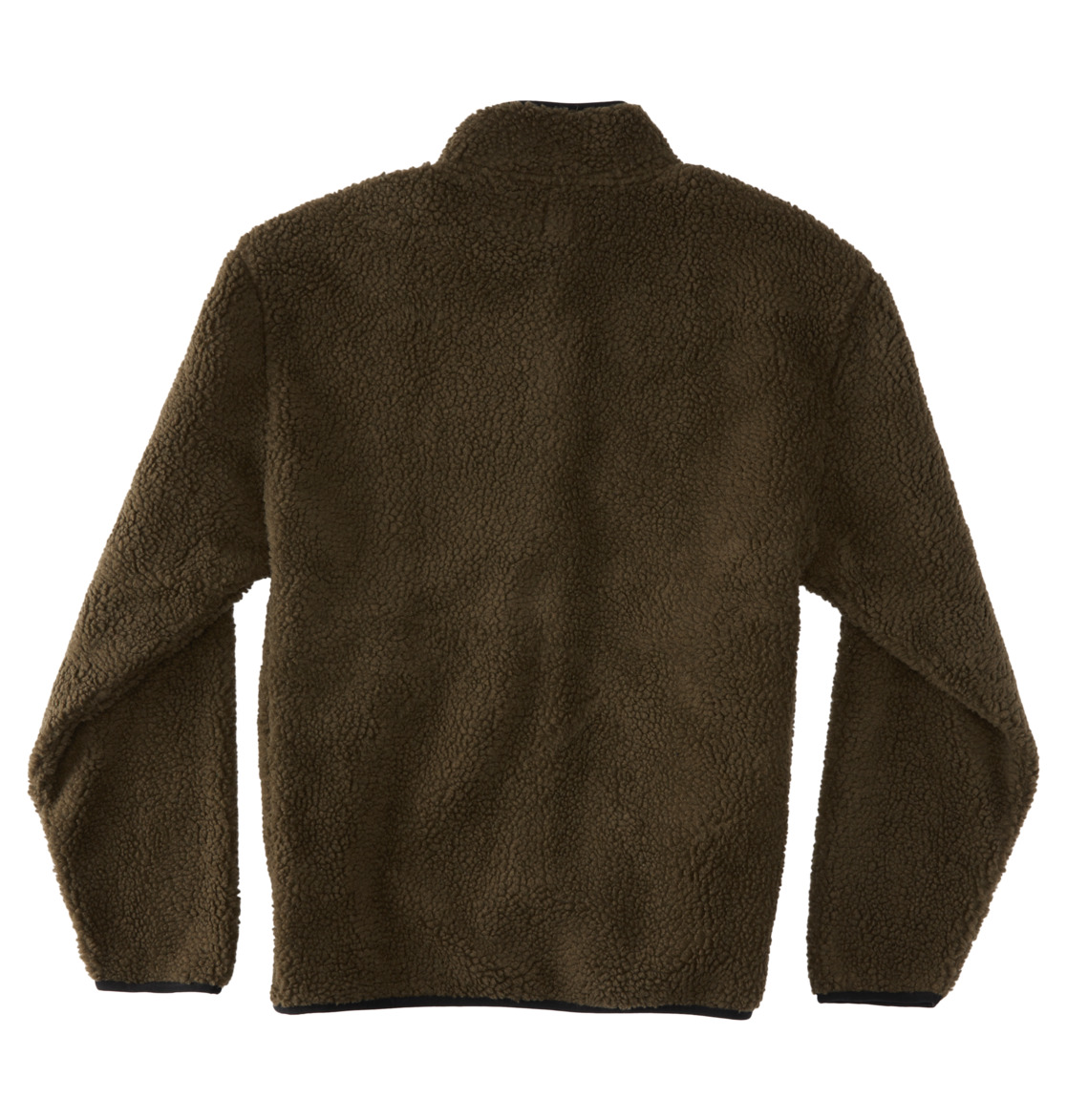 DC Amradical Zip-Up Mock Neck Fleece Men Sweatshirt Brown | US-6083NBK