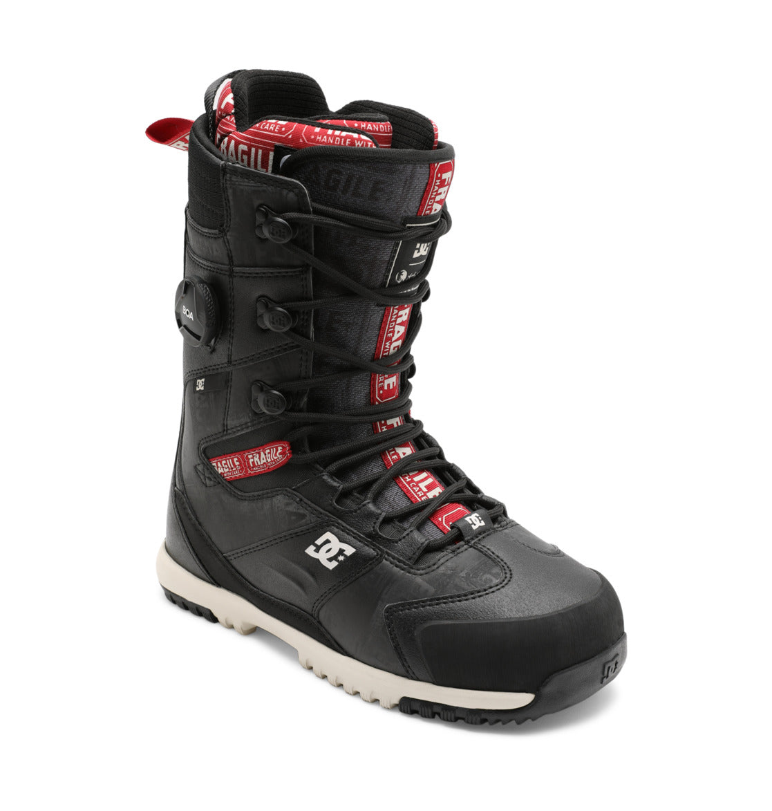 DC Andy Warhol x DC BOA® Premiere Hybrid Men Snowboard Boots Black / Red | US-3759BRC