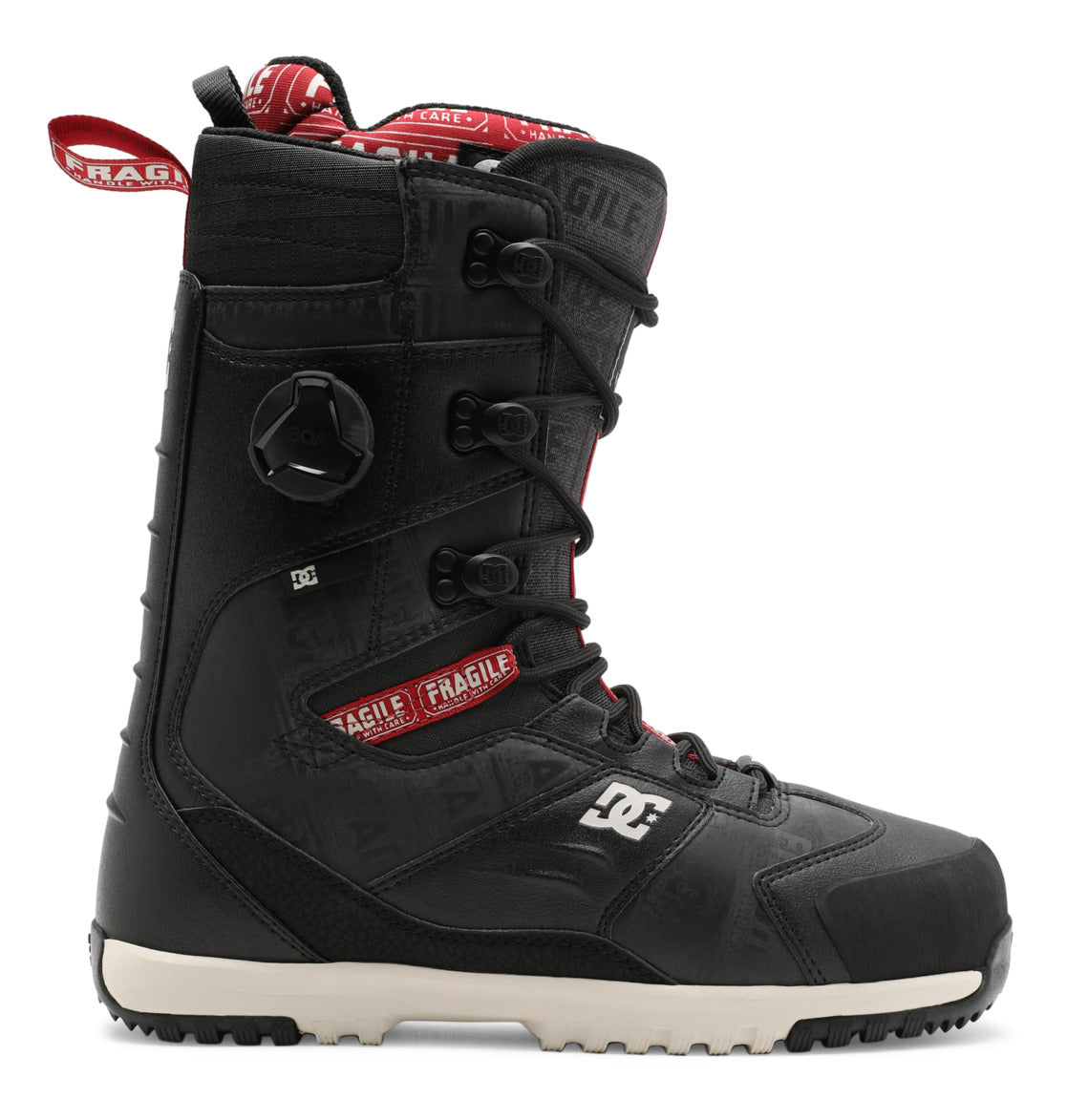 DC Andy Warhol x DC BOA® Premiere Hybrid Men Snowboard Boots Black / Red | US-3759BRC