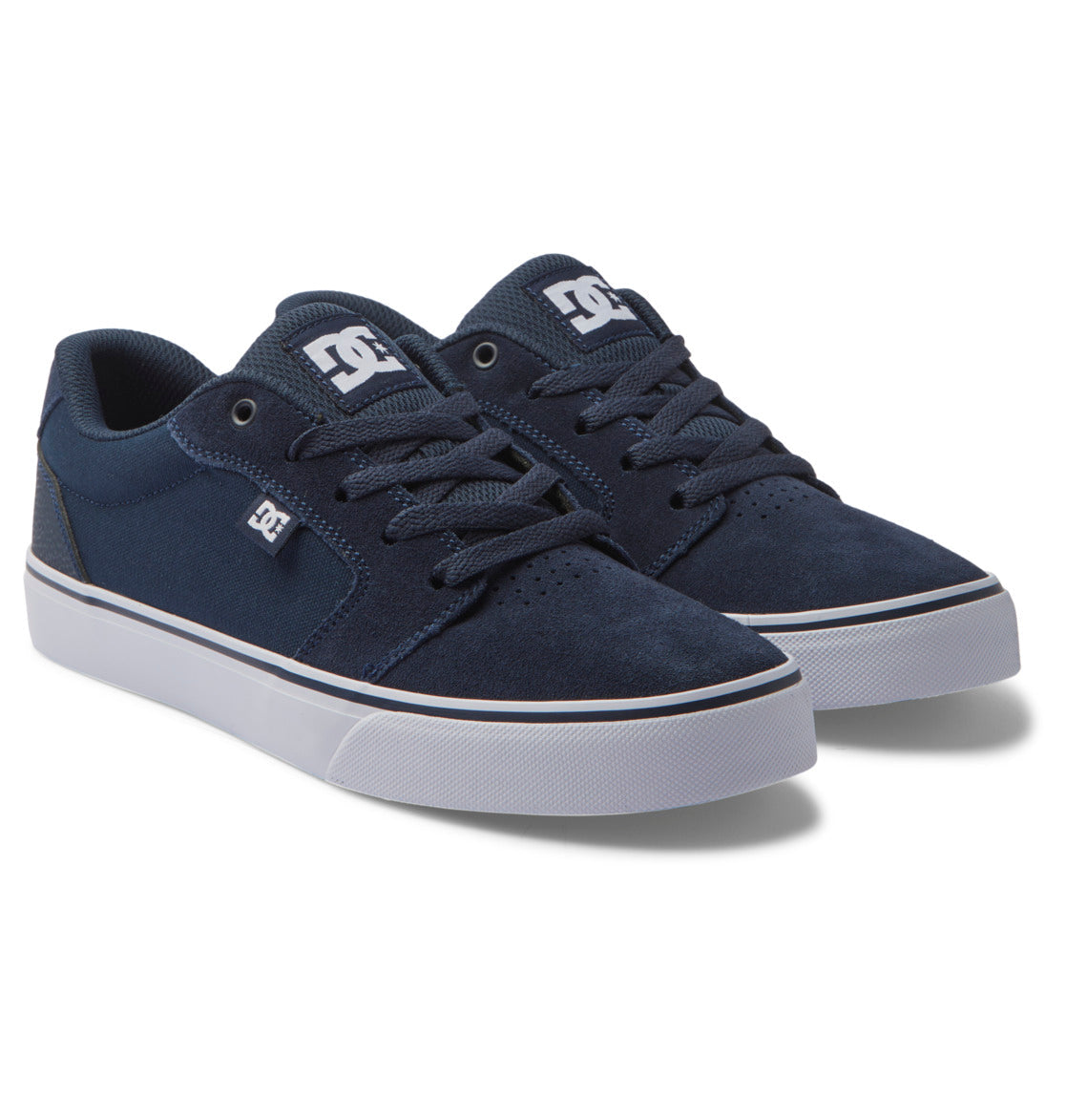 DC Anvil Men Sneakers Navy / White | US-1369FWE