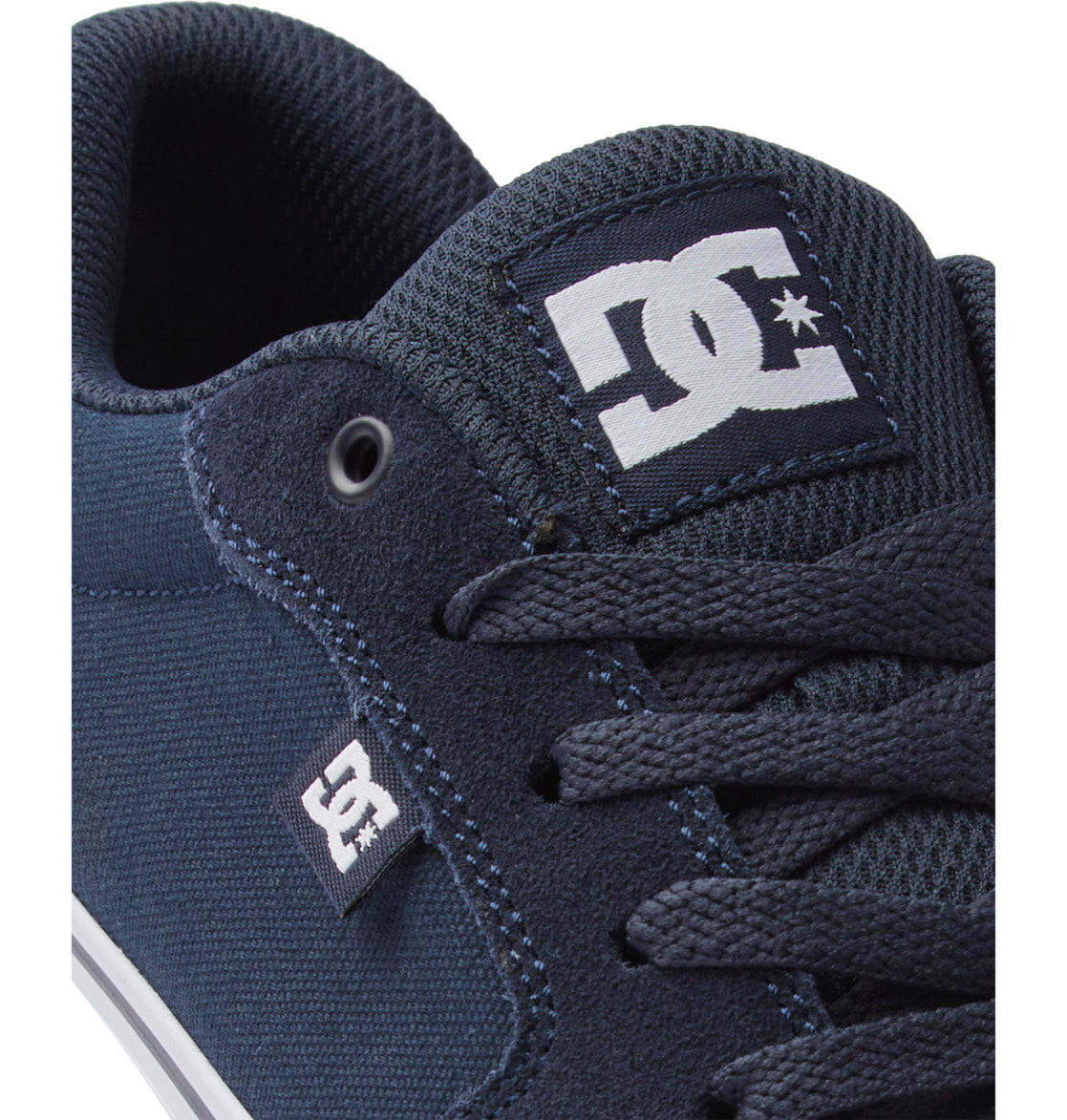 DC Anvil Men Sneakers Navy / White | US-1369FWE