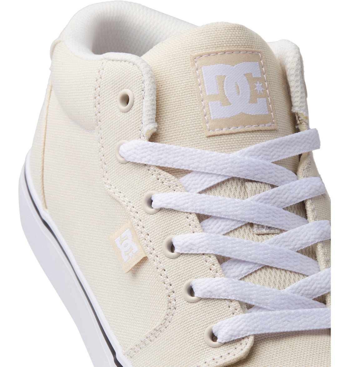 DC Anvil Mid Men Sneakers Cream | US-5139ENX