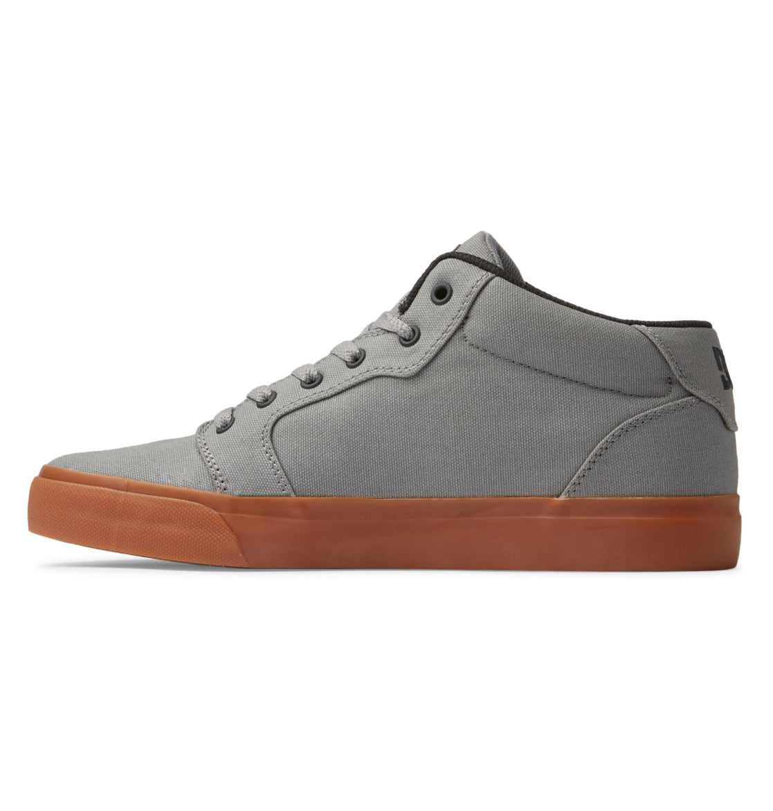 DC Anvil Mid Men Sneakers Grey | US-4827YBZ