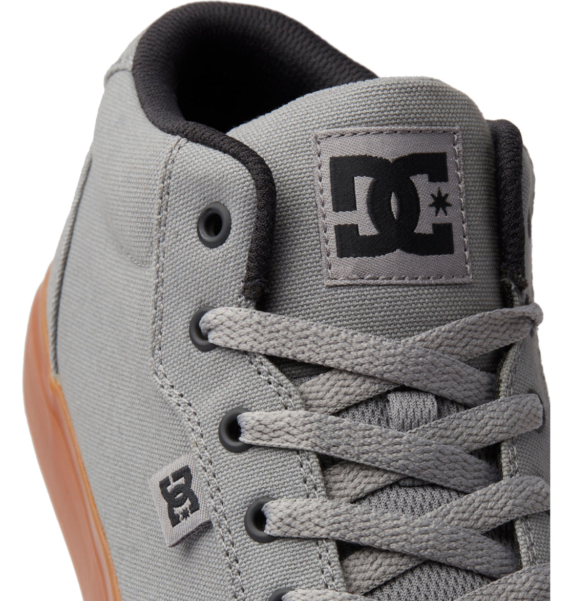 DC Anvil Mid Men Sneakers Grey | US-4827YBZ