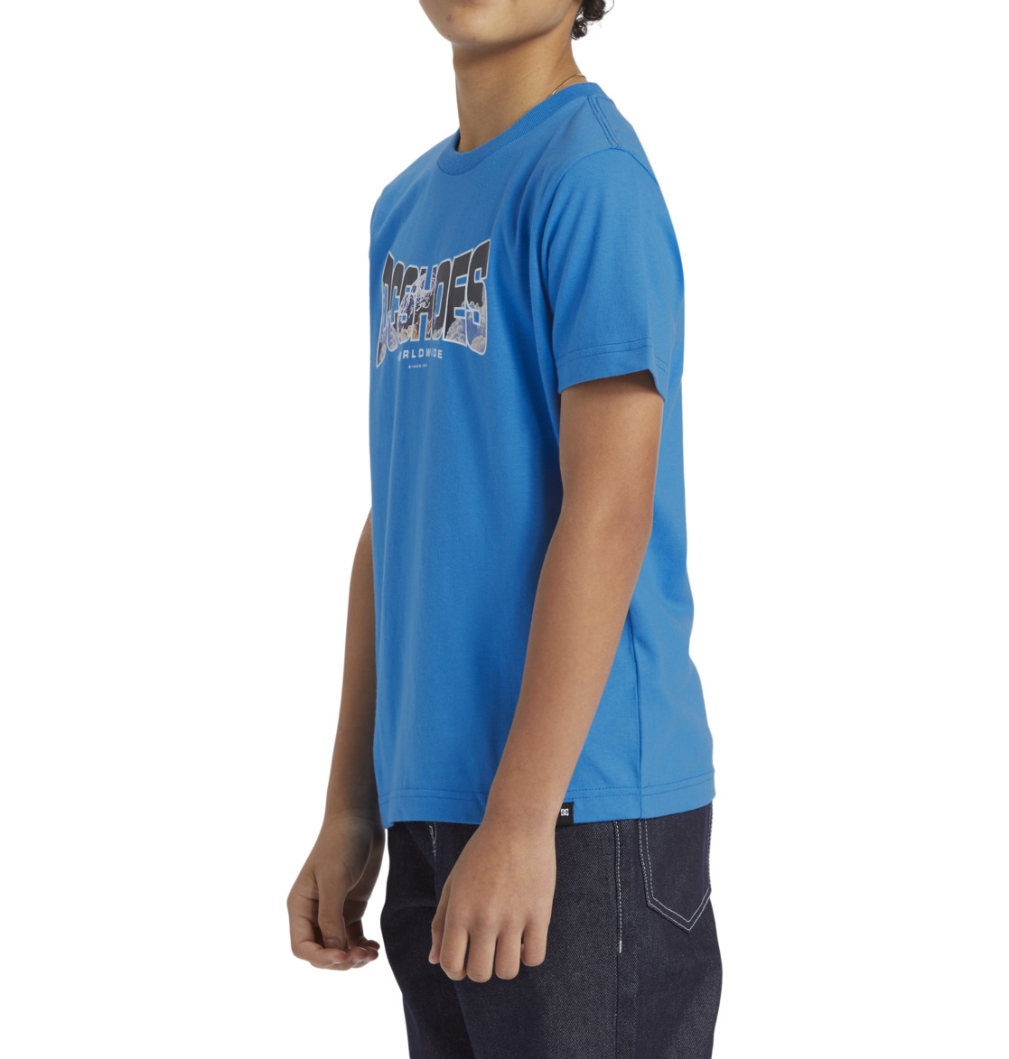 DC Astro Kids' T-Shirt Blue | US-2945ZSM