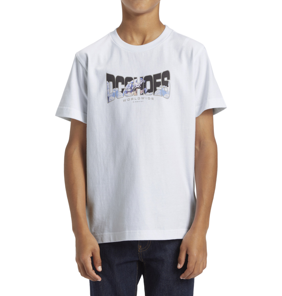 DC Astro Kids' T-Shirt White | US-2147RIS