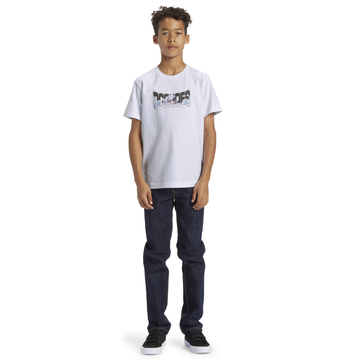 DC Astro Kids' T-Shirt White | US-2147RIS