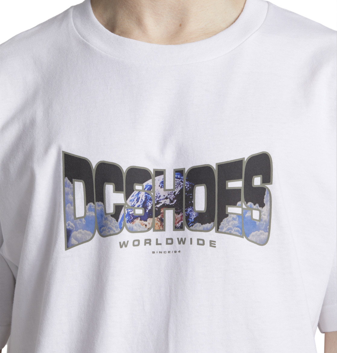 DC Astro Men T-Shirt White | US-0538CTD