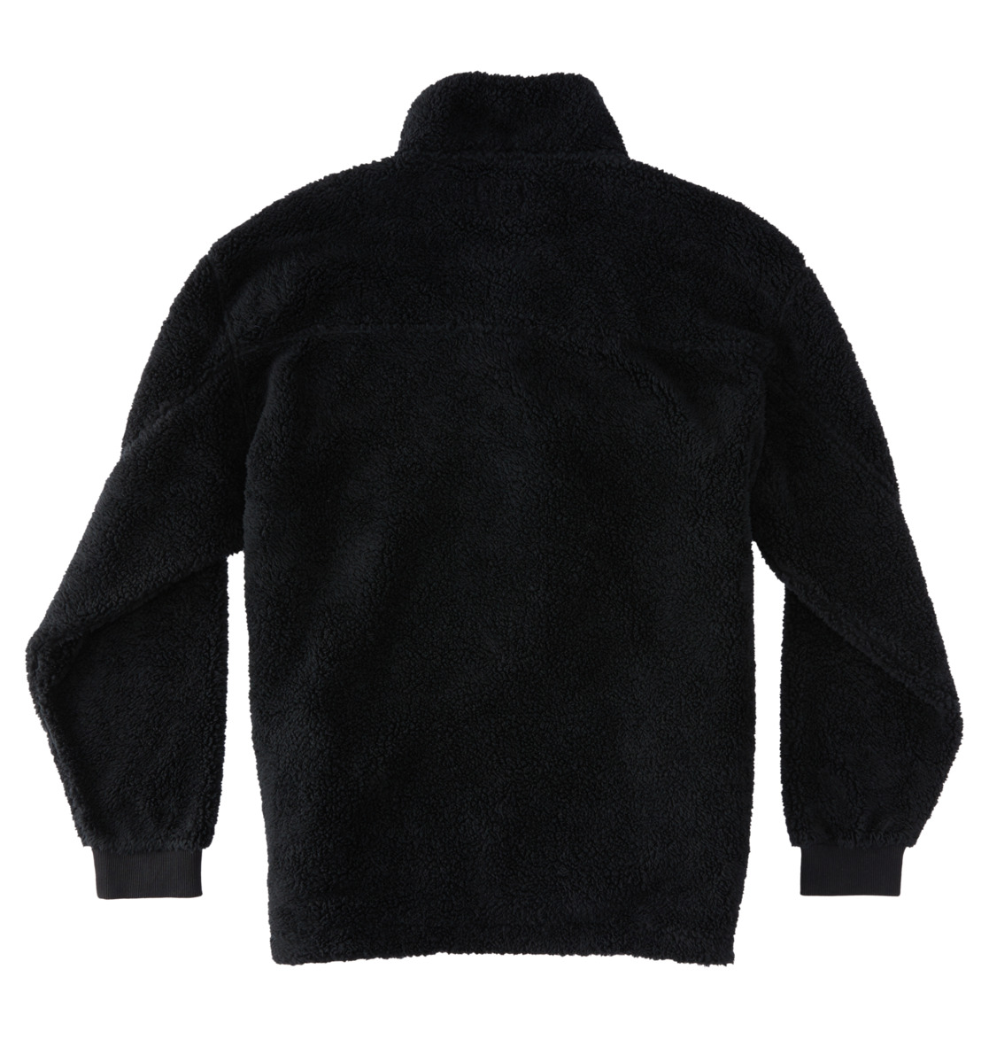 DC Avalon Mock Neck Fleece Men Sweatshirt Black | US-9527WEN