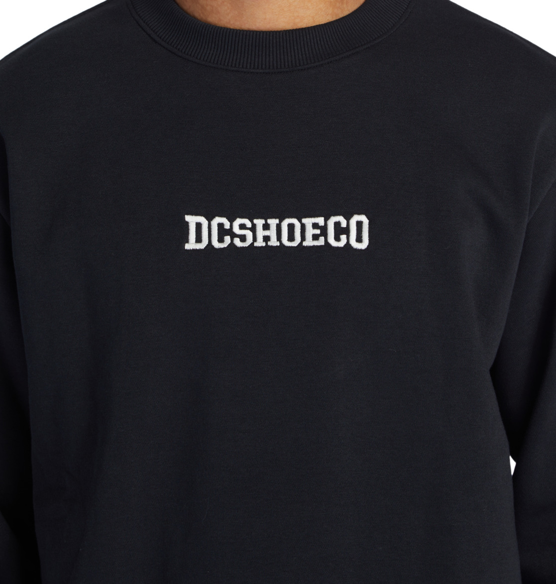 DC Baseline Men Sweatshirt Black | US-5189RDH