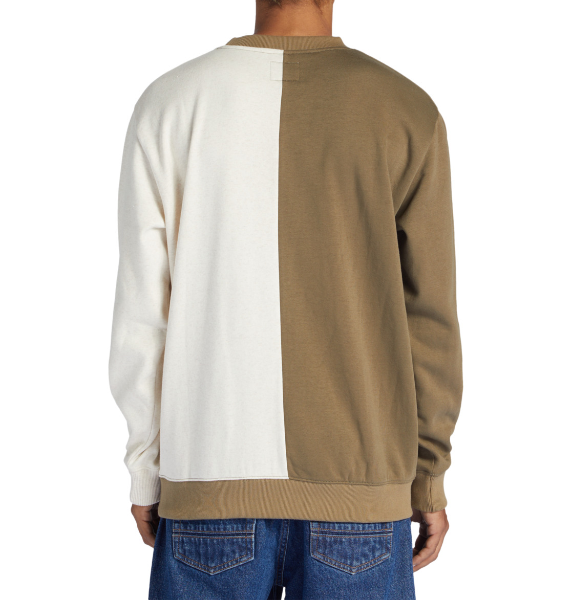 DC Baseline Men Sweatshirt Brown | US-0957YQO