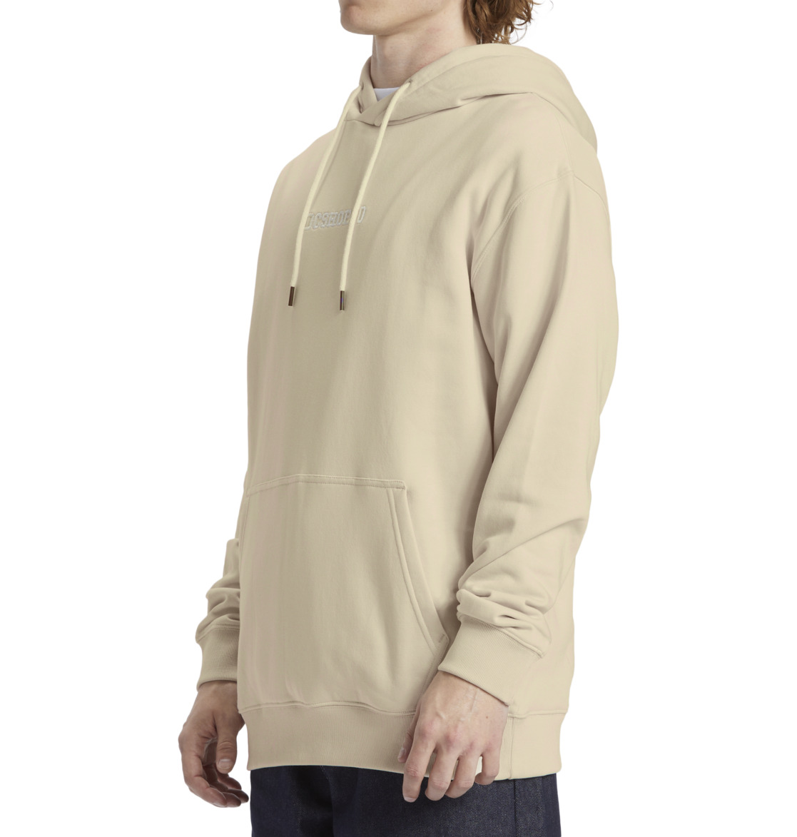 DC Baseline Ph Men Hoodie Beige | US-9401KJD