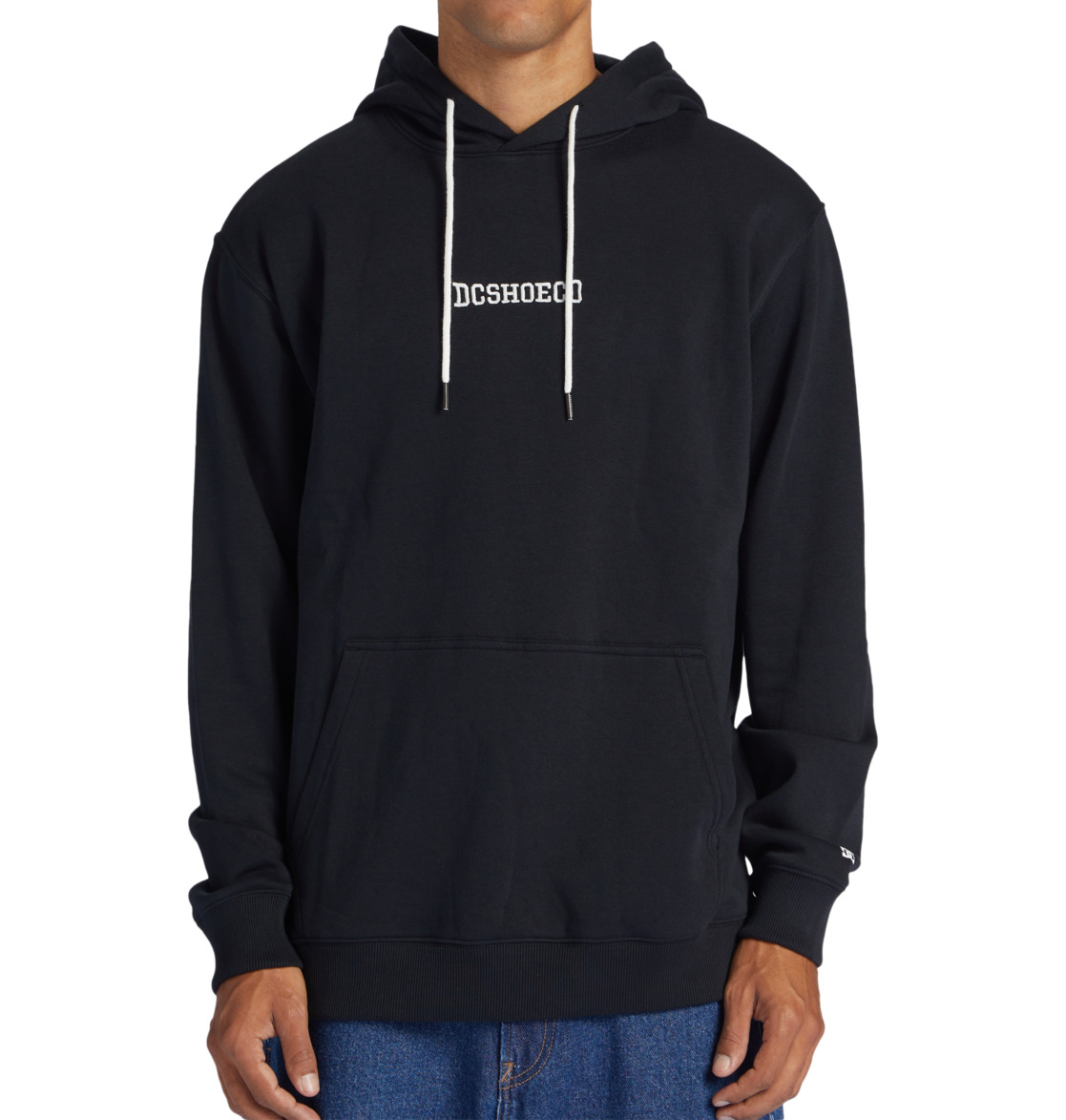 DC Baseline Ph Men Hoodie Black | US-9231AVN