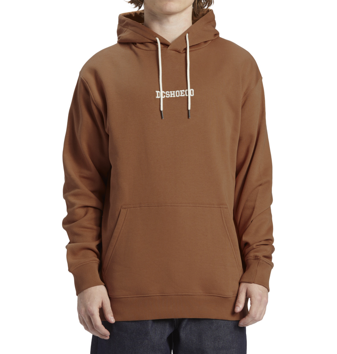 DC Baseline Ph Men Hoodie Brown | US-0346LXI