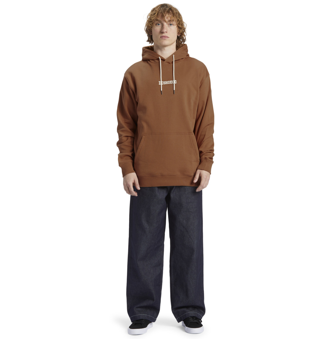 DC Baseline Ph Men Hoodie Brown | US-0346LXI