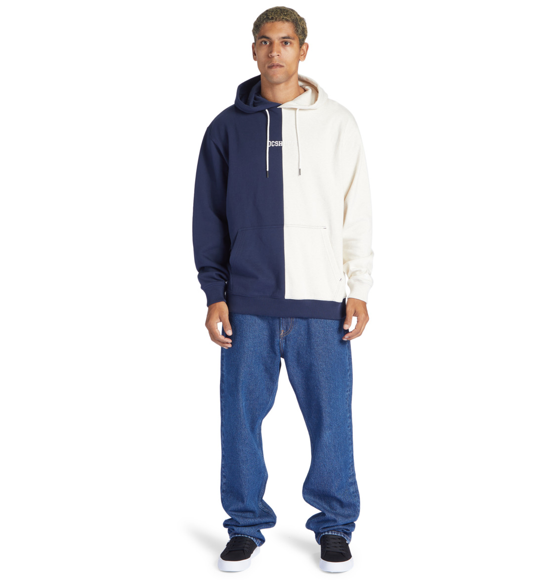 DC Baseline Ph Men Hoodie Navy | US-4590QHT