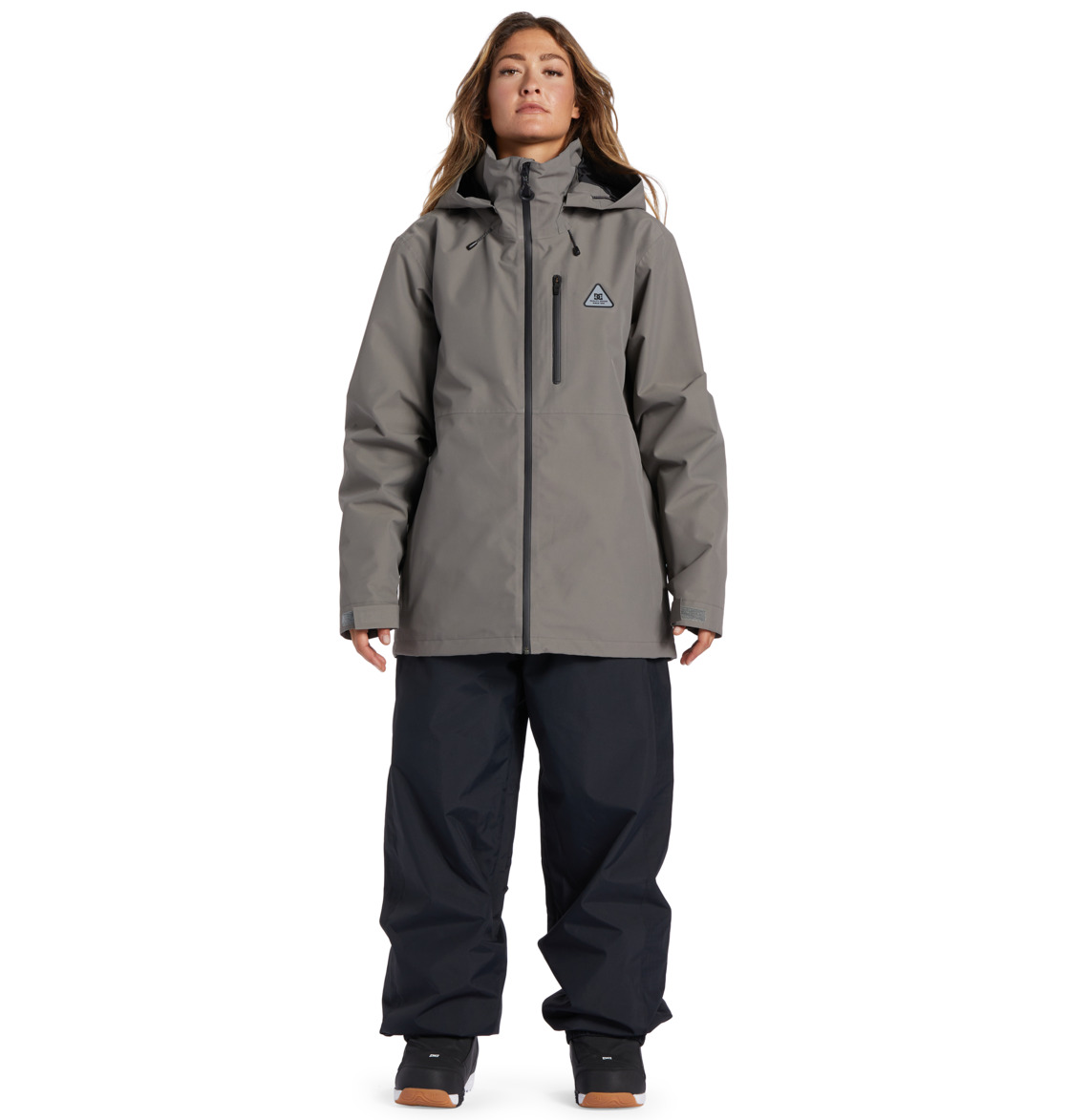 DC Basis 30K Technical Snow Men Jackets Grey | US-9846QGZ