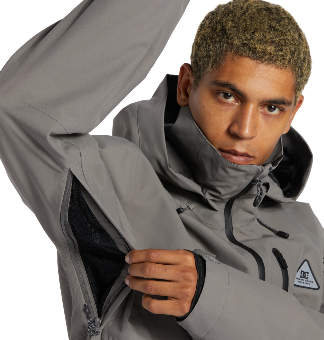 DC Basis 30K Technical Snow Men Jackets Grey | US-9846QGZ