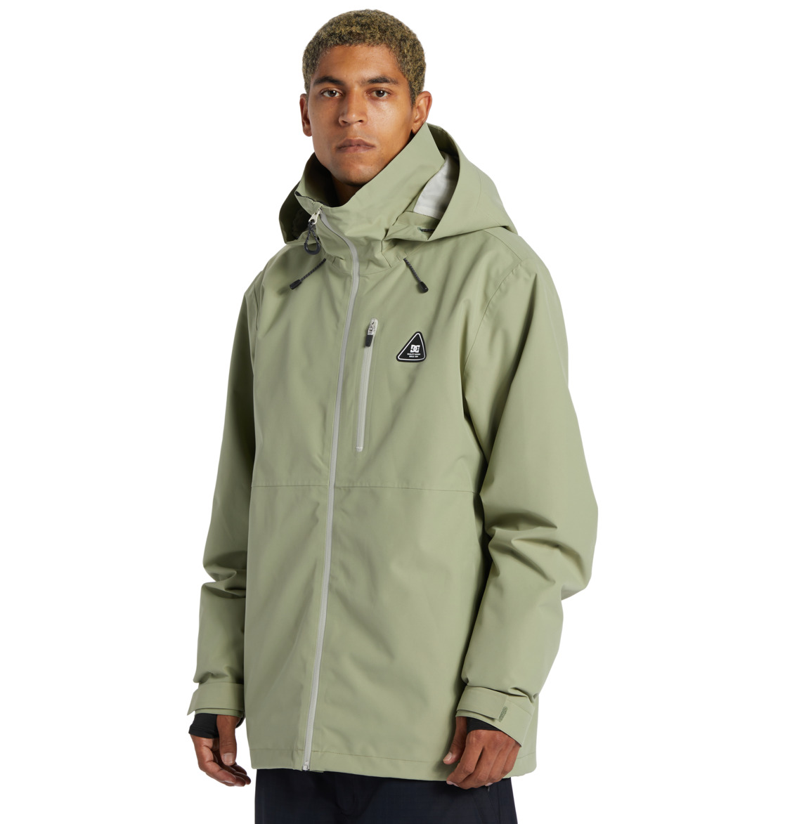 DC Basis 30K Technical Snow Men Jackets Green | US-2014IHS