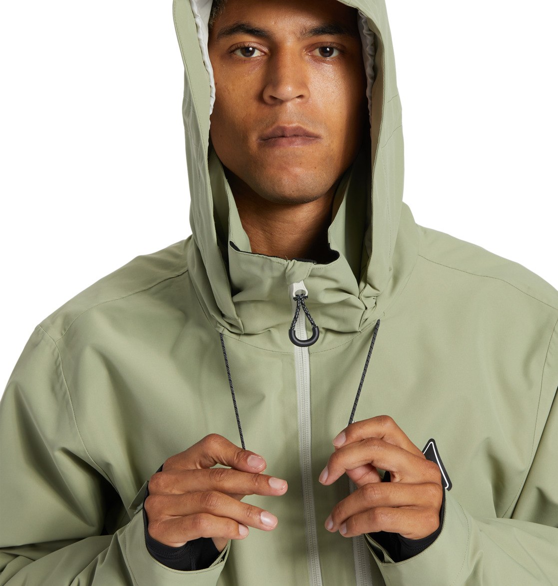 DC Basis 30K Technical Snow Men Jackets Green | US-2014IHS