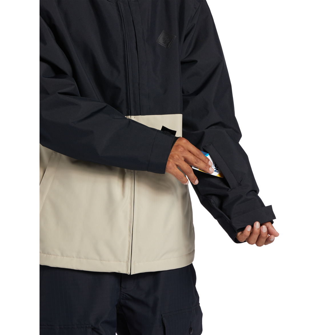 DC Basis Technical Snow Men Jackets Black | US-1492IHB