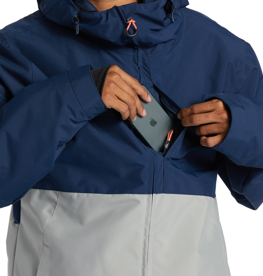 DC Basis Technical Snow Men Jackets Blue | US-9360DGM