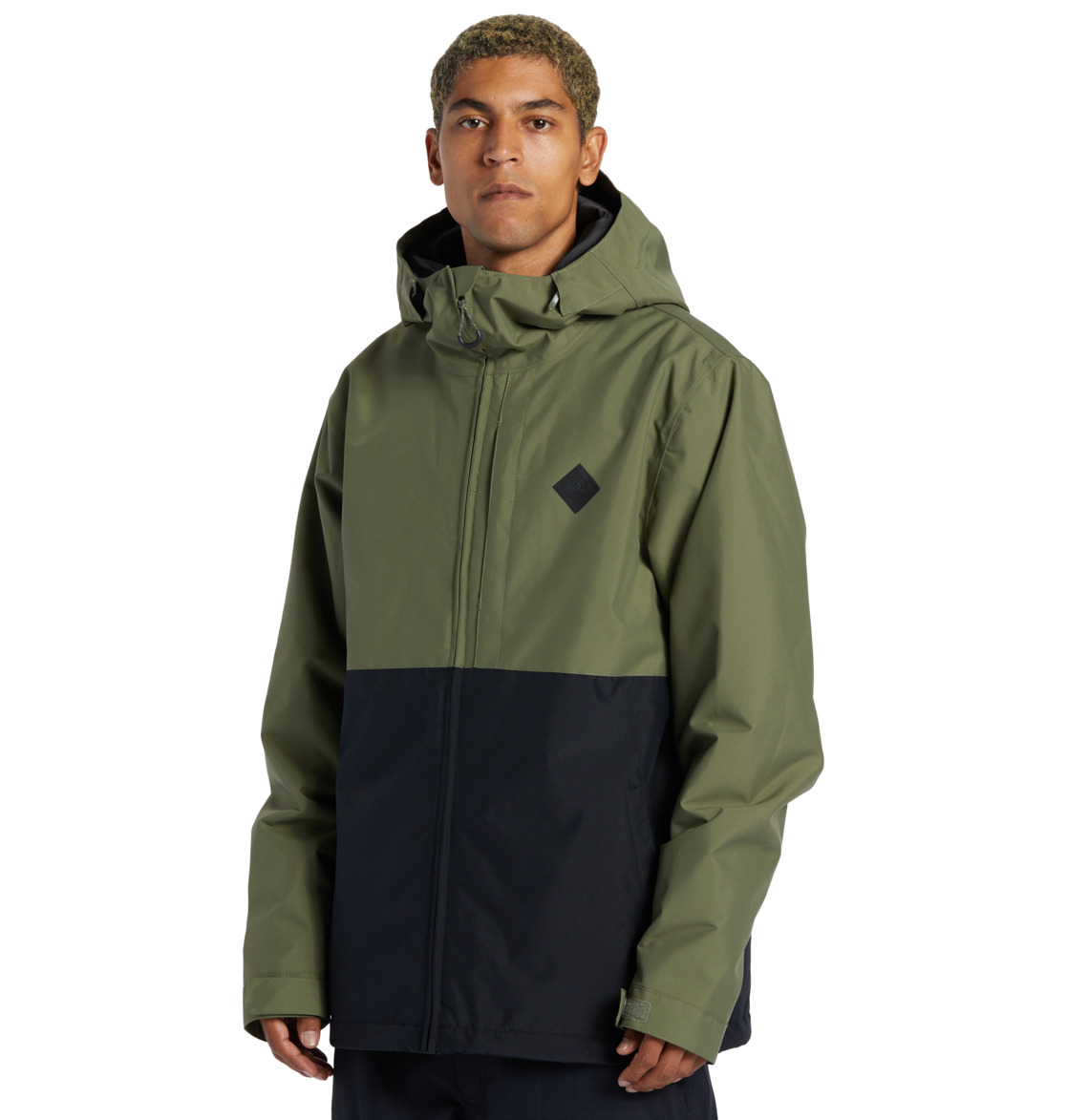 DC Basis Technical Snow Men Jackets Olive | US-7520AHM