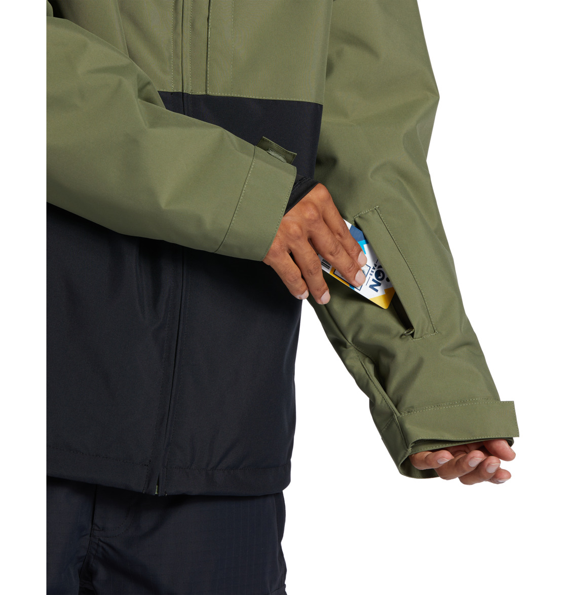 DC Basis Technical Snow Men Jackets Olive | US-7520AHM