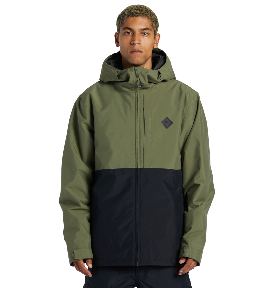 DC Basis Technical Snow Men Jackets Olive | US-7520AHM