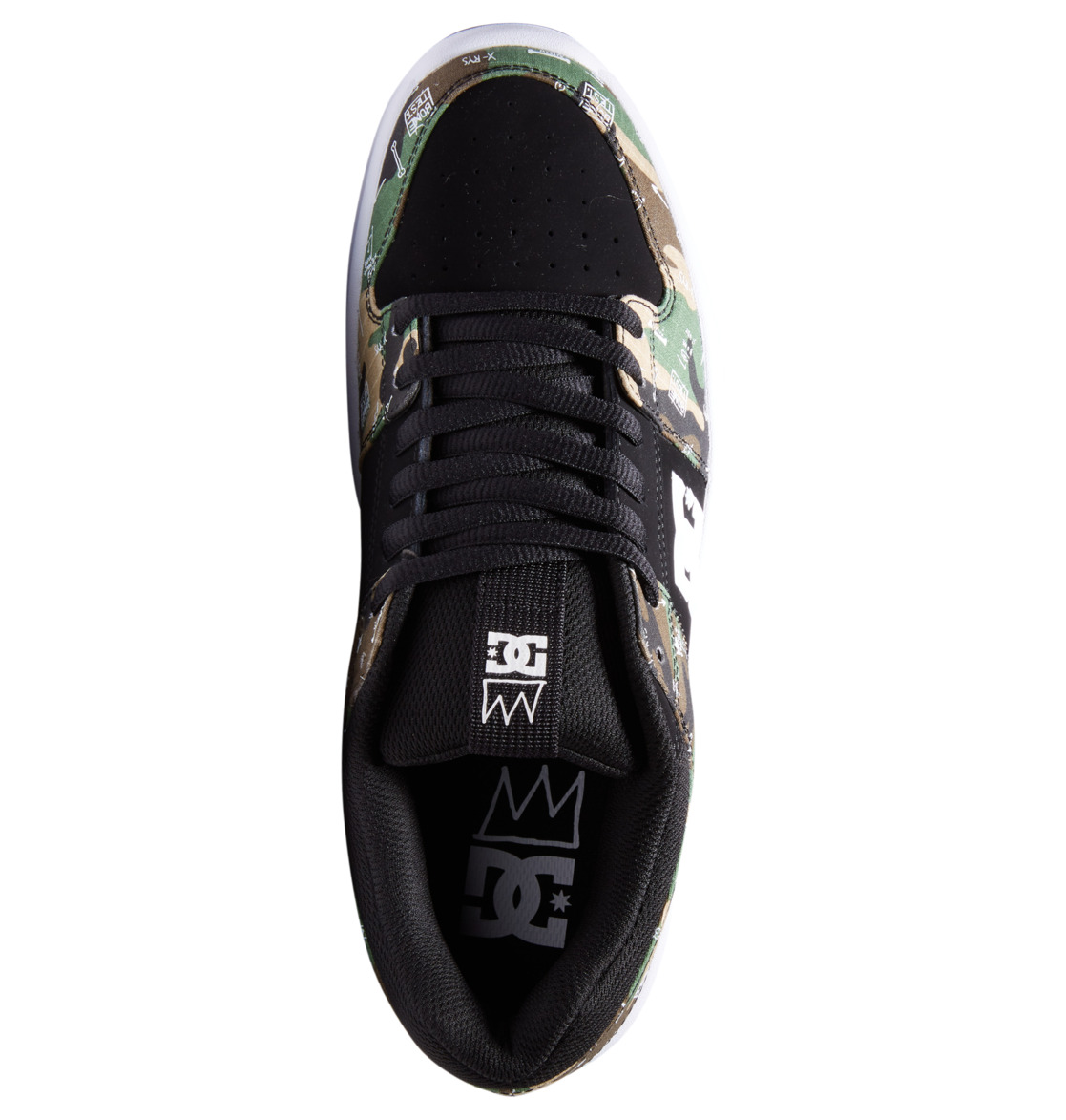 DC Basquiat Lynx Zero Men Sneakers Black / Camo | US-4625XCK