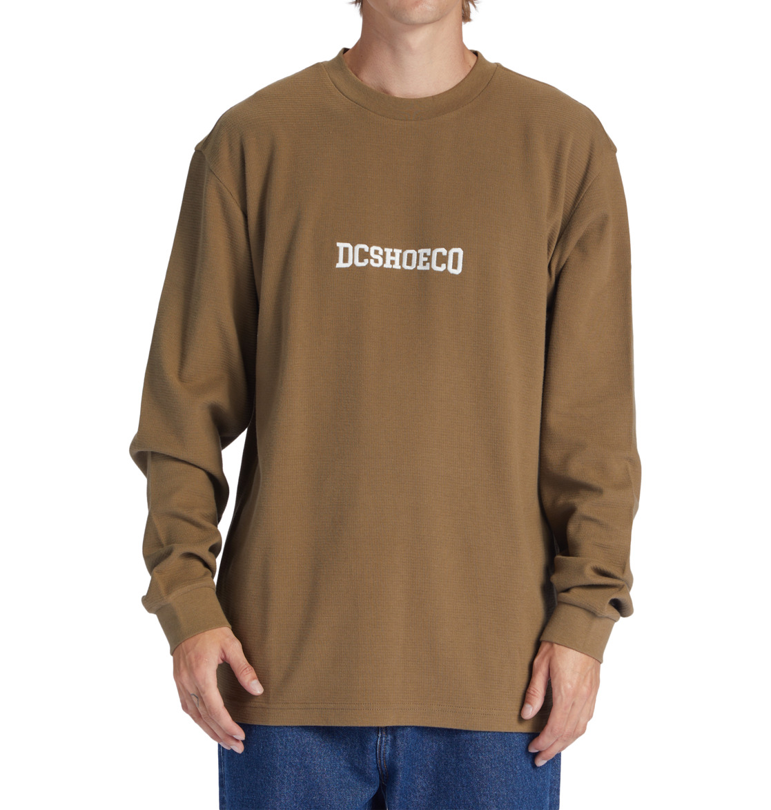 DC Bedart Long Sleeve Men Shirts Brown | US-6478GVL