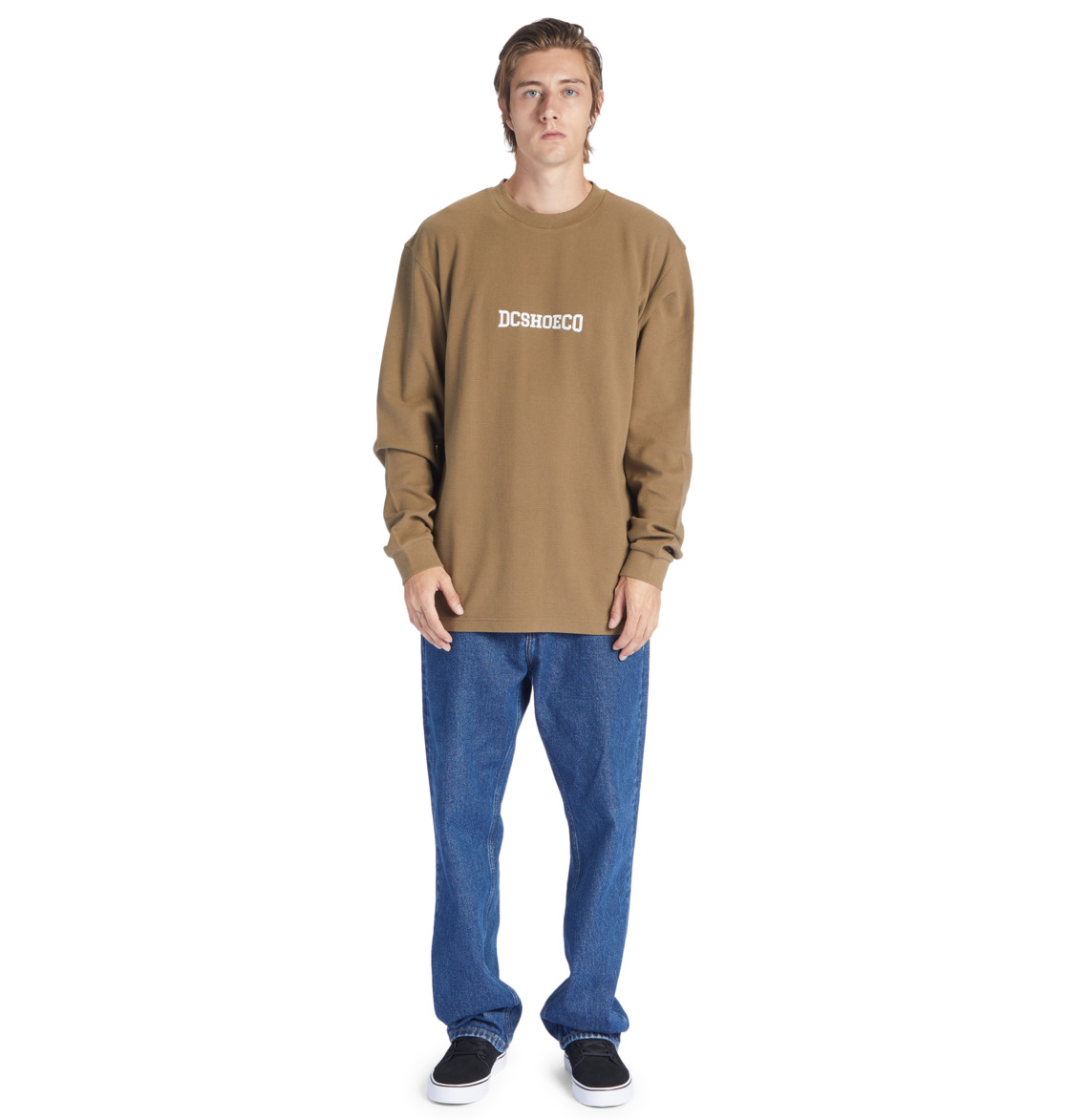 DC Bedart Long Sleeve Men Shirts Brown | US-6478GVL