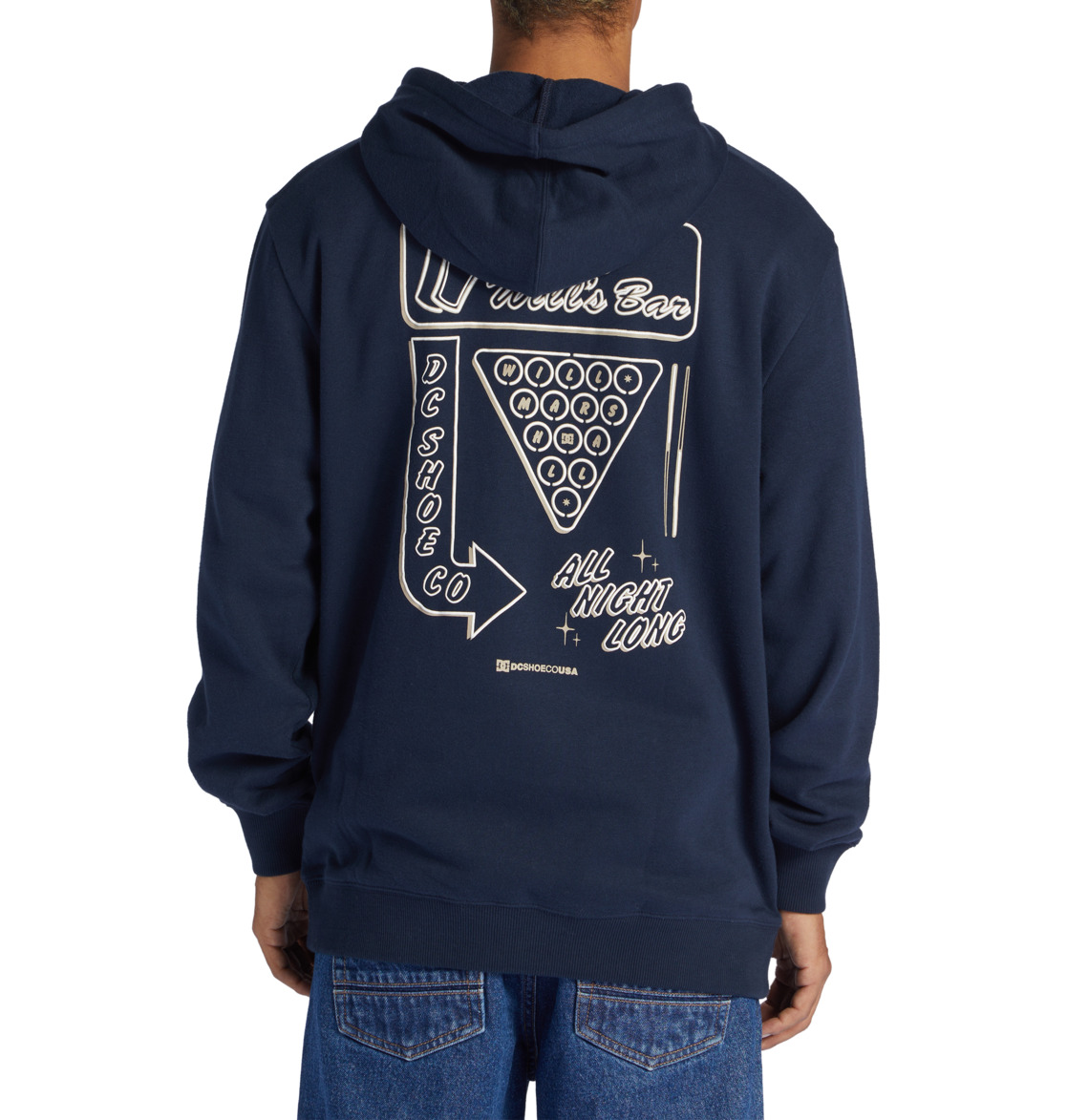 DC Big Willys Men Hoodie Navy | US-4780CWV