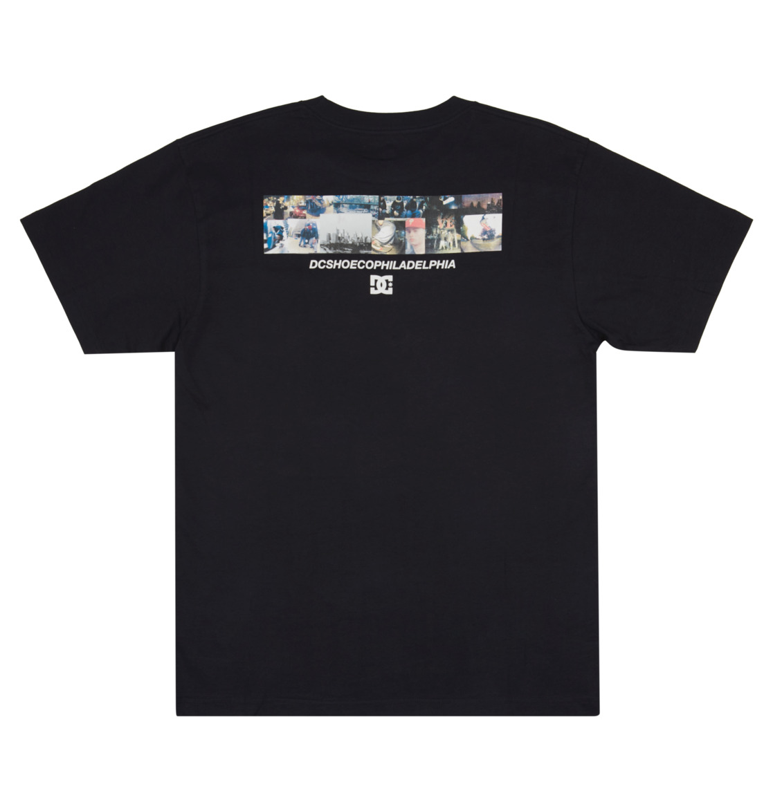 DC Bilyeu Philly Men T-Shirt Black | US-7213JQN