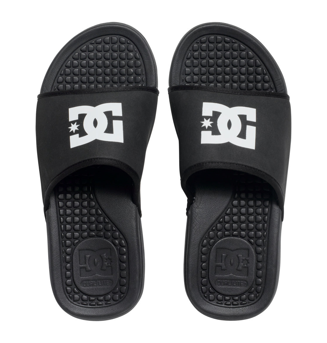 DC Bolsa Men Slides Black | US-6748OVD