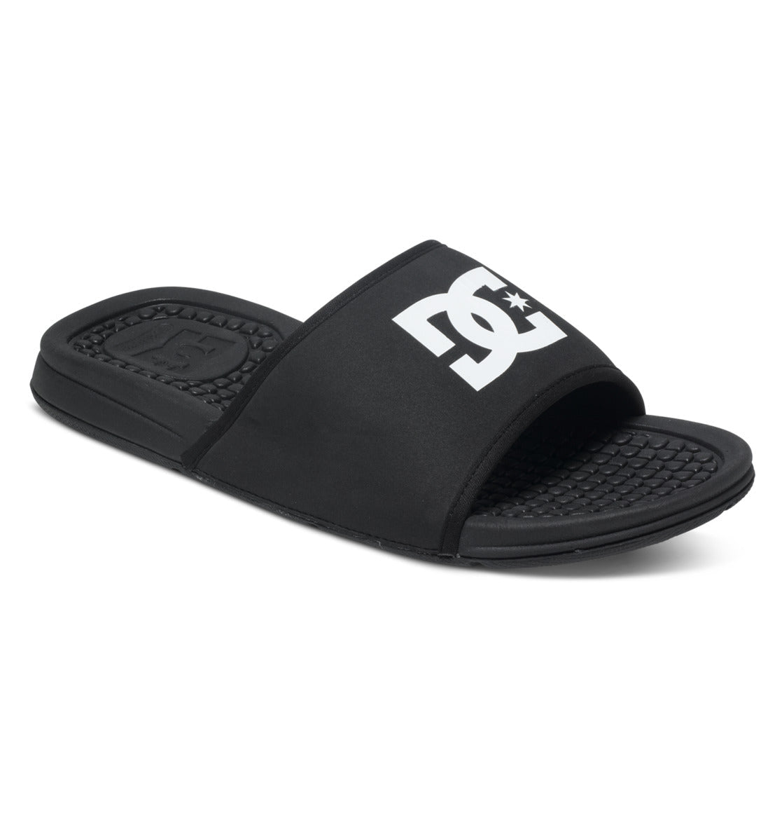 DC Bolsa Men Slides Black | US-6748OVD