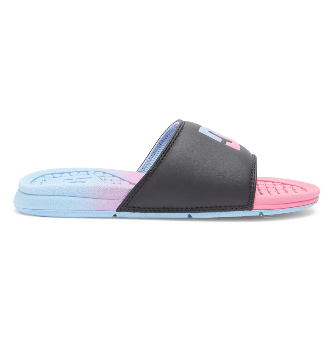 DC Bolsa Sandals Women Slides Pink Blue | US-0789PAD