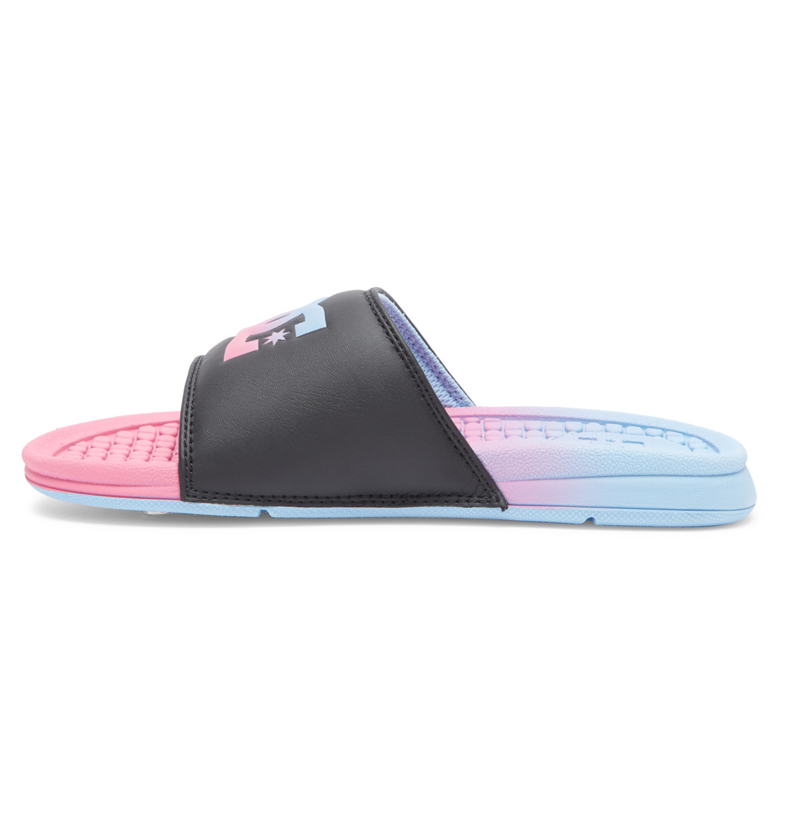 DC Bolsa Sandals Women Slides Pink Blue | US-0789PAD