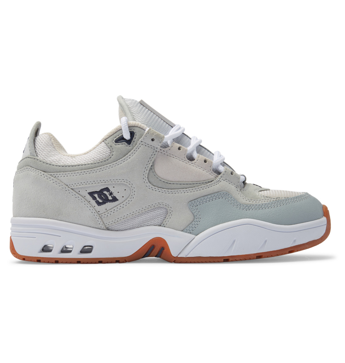 DC Cafe x DC Kalis OG Men Sneakers Light Grey | US-7498OHY