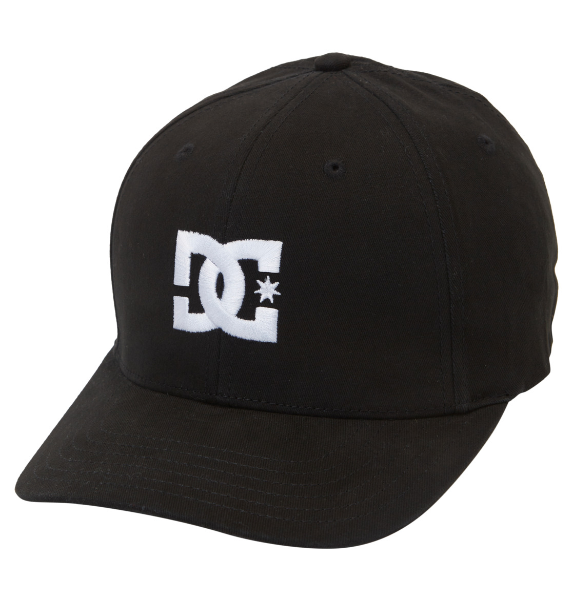 DC Cap Star Flexfit Men Caps Black | US-0359YUT