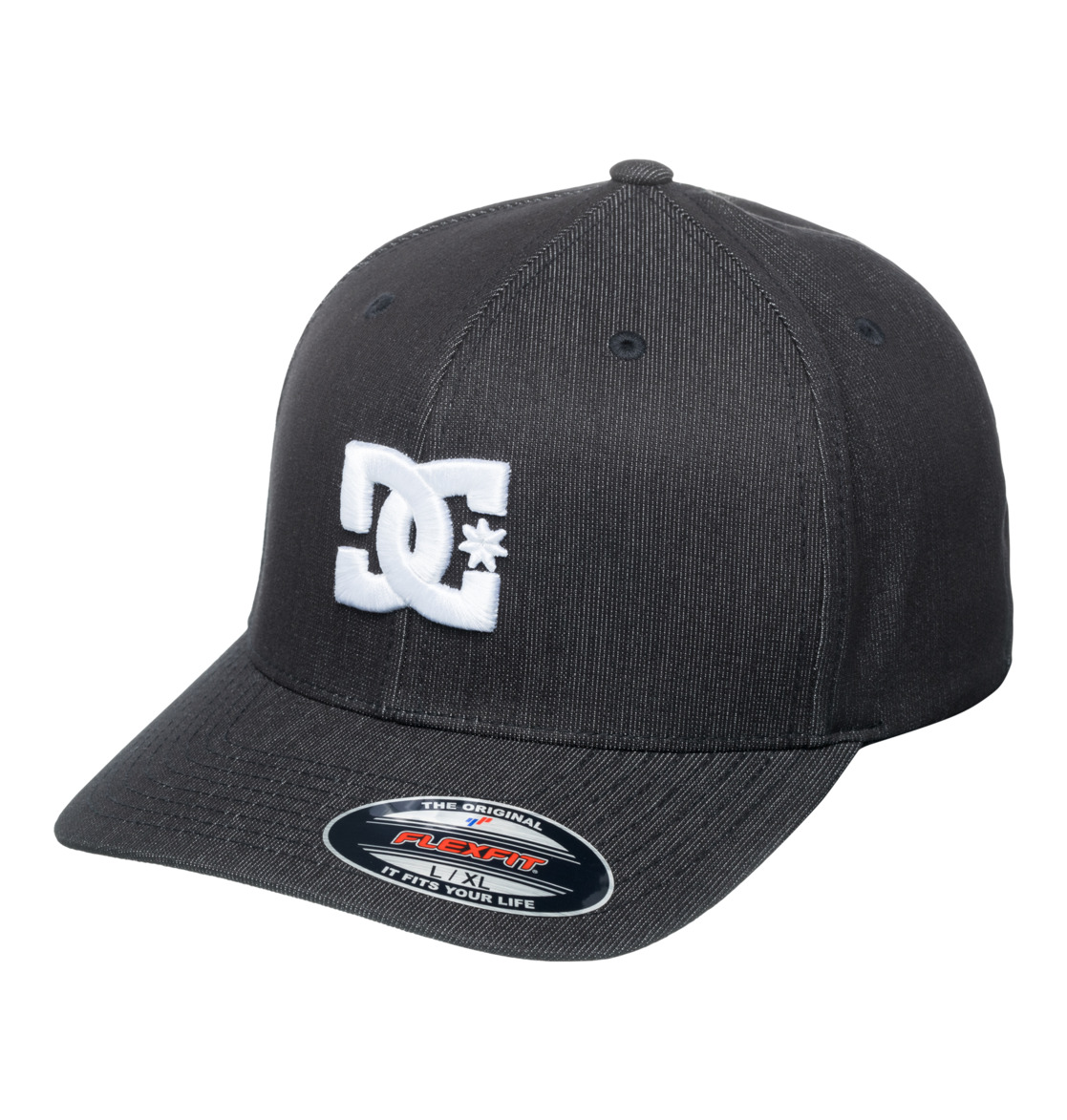 DC Capstar Flexfit Men Caps Black | US-0271YHN