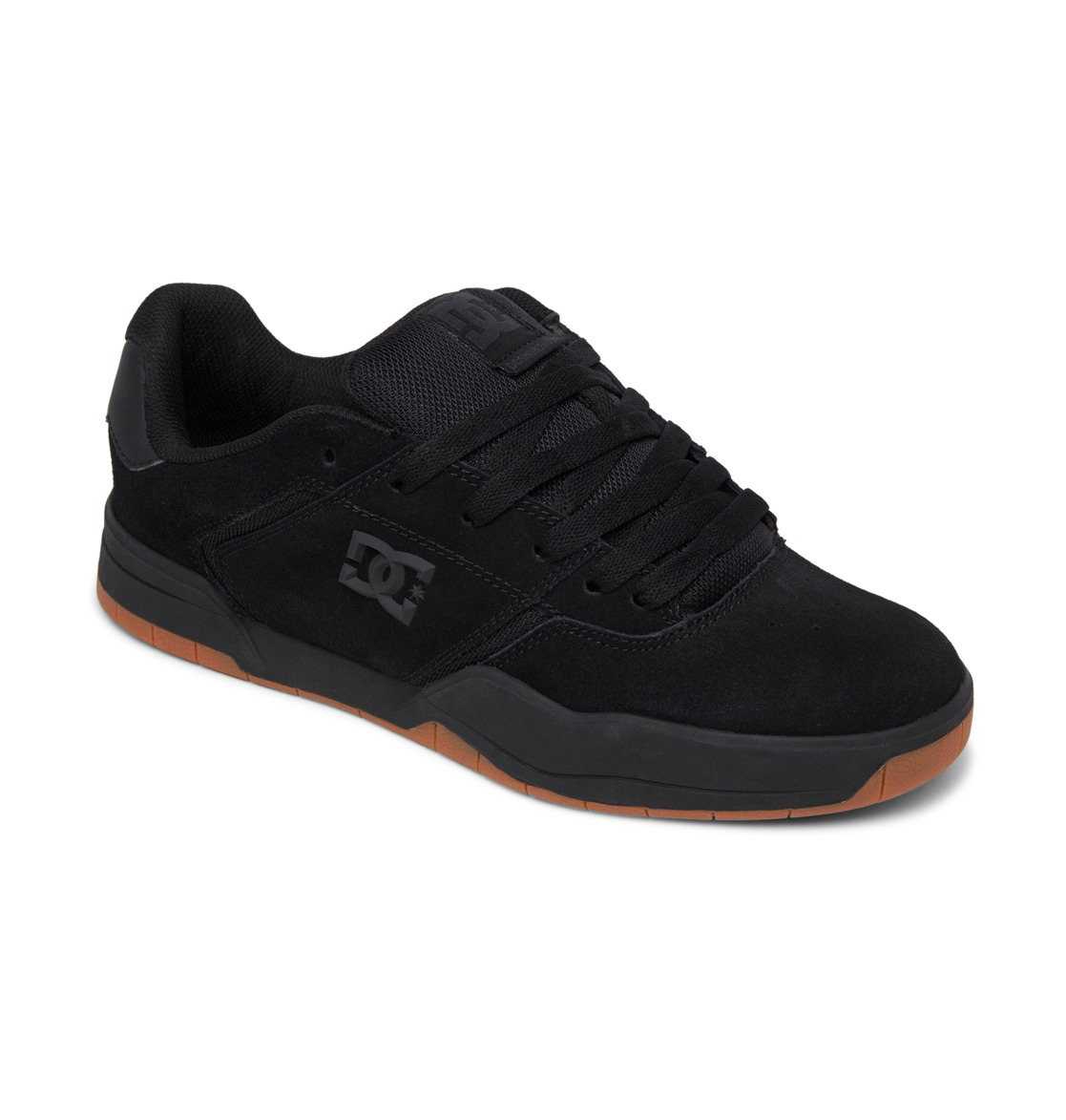 DC Central Leather Men Sneakers Black | US-9827DJG