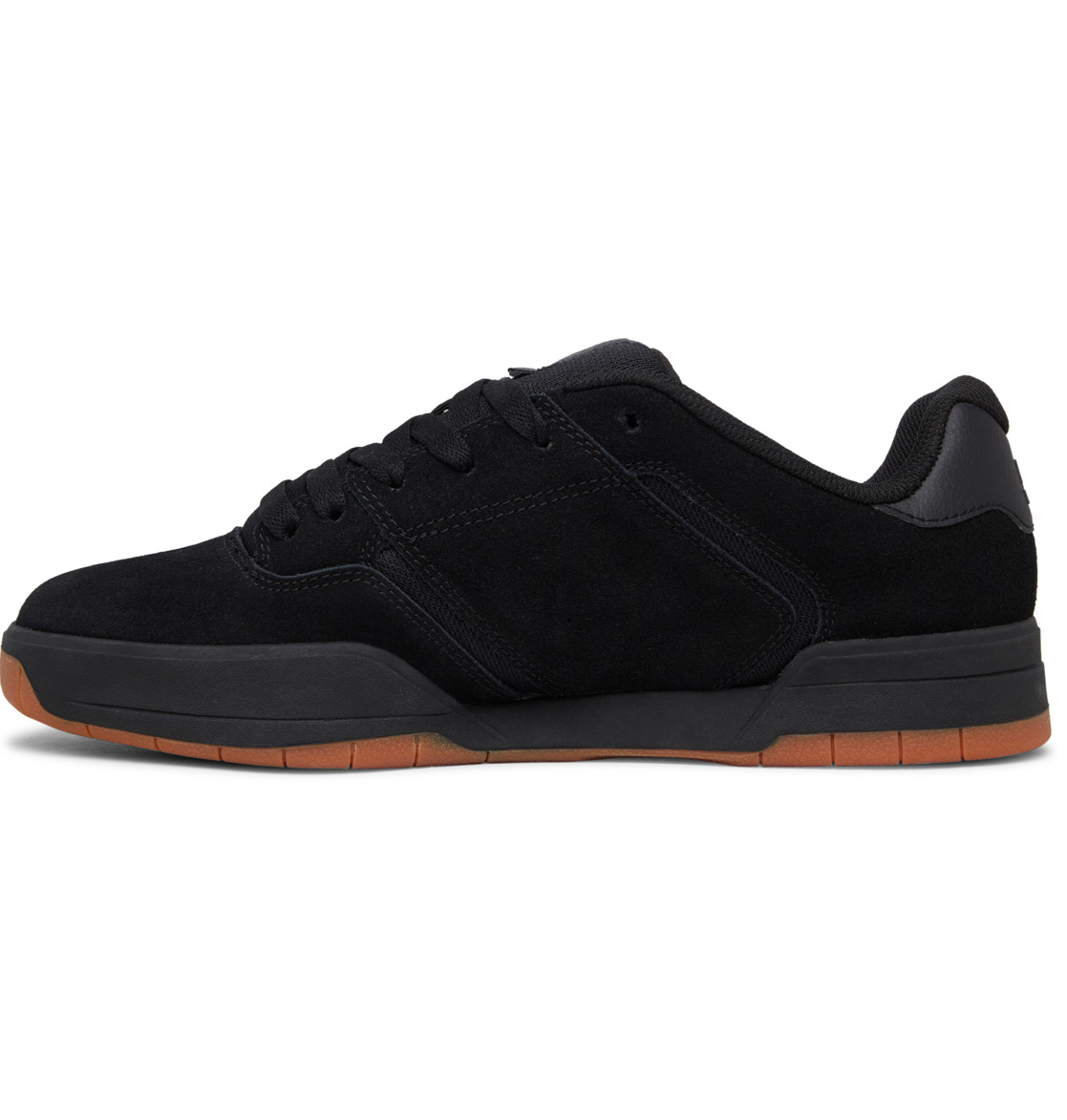 DC Central Leather Men Sneakers Black | US-9827DJG