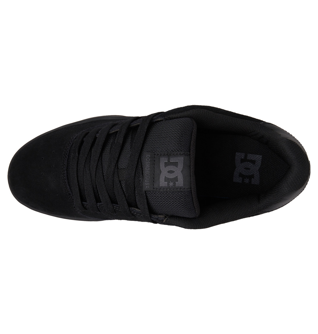 DC Central Leather Men Sneakers Black | US-9827DJG