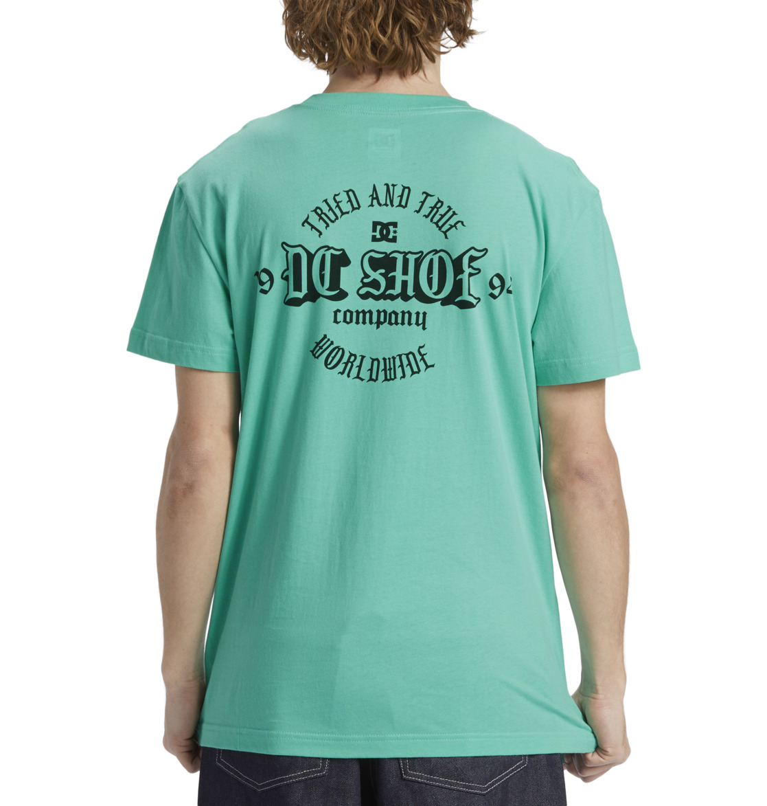 DC Chain Gang Men T-Shirt Green | US-8739YPU