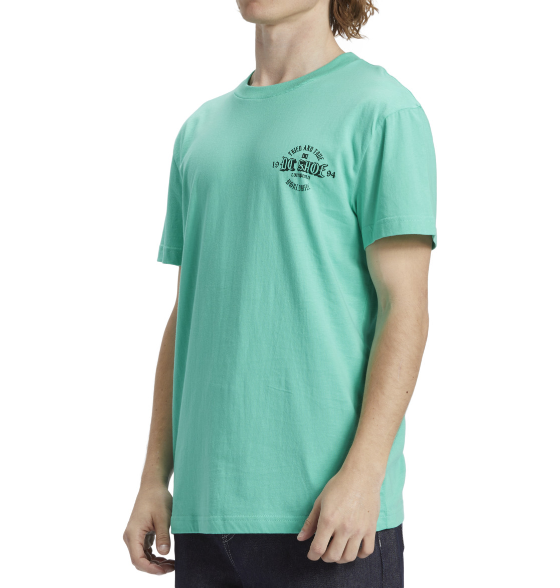 DC Chain Gang Men T-Shirt Green | US-8739YPU