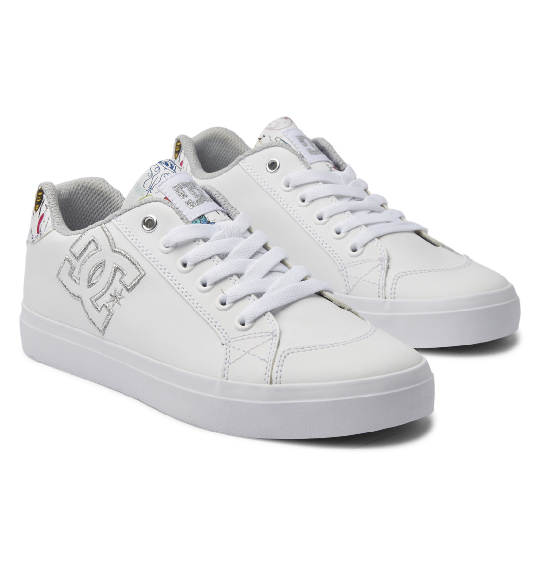 DC Chelsea Plus Se Sn Women Sneakers White / Multicolor | US-2068GTQ