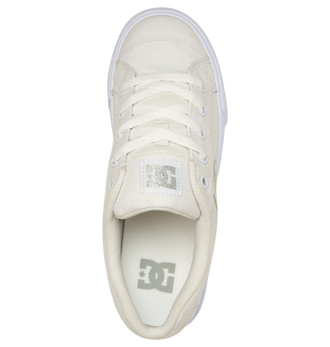 DC Chelsea Tx Women Sneakers White / Silver | US-2401YPV